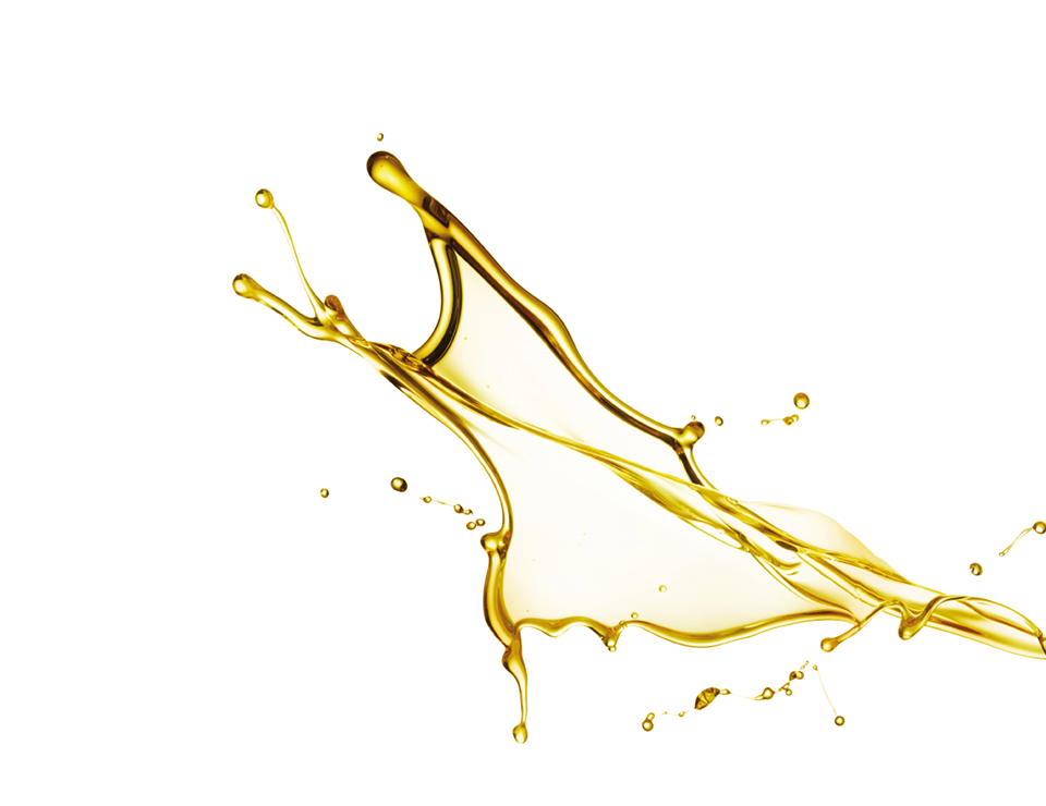 Edible oils splash