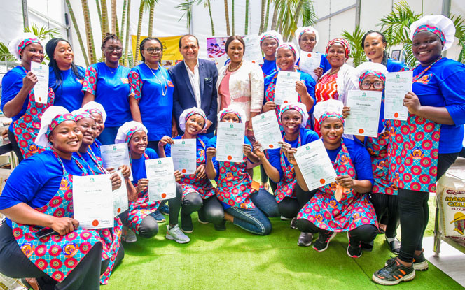 Olam Agri’s Crown Flour Mill empowers women with baking training certification
