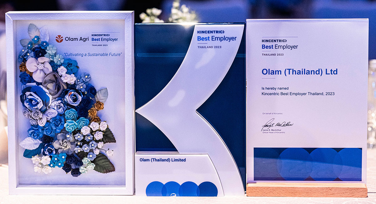 Olam Agri Awarded Best Employer Status in Thailand