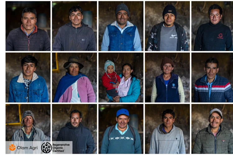 Certified organic farmers