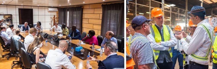 UK Minister Visit pic