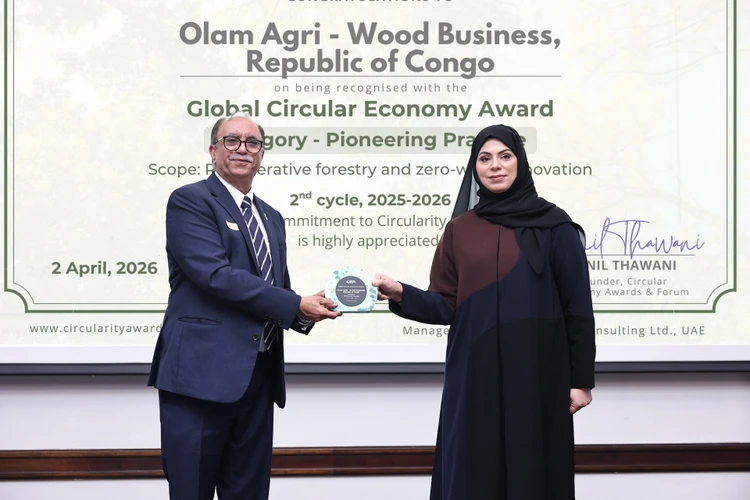 Olam Agri’s Wood Business Recognised at Circular Economy Awards