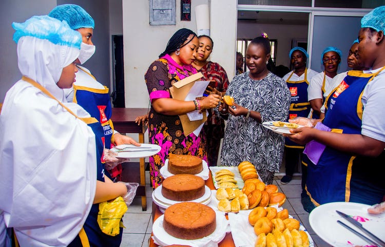 With their new baking skills, more than 300 women have become entrepreneurs or gained employment